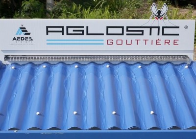 AGLOSTIC®, o filtro ecológico e permanente, que solo permite que a agua de passar