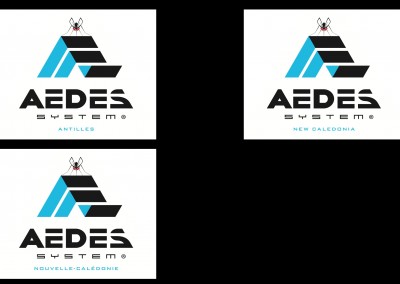 Aedes System ® logo (by location)